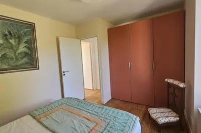 Un ou plusieurs lits dans un hébergement de l'établissement Maison Almati près de l'île enchantée