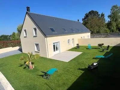 Jardin de l'établissement Les Côtes Normandes