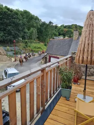Paysage naturel près de la maison de vacances