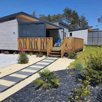 Cottage 4-6 pers-piscine chauffée-150m plage