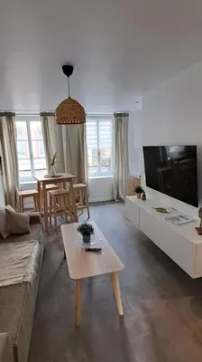 Télévision ou salle de divertissement dans l'établissement Le balinais , en hyper centre rue au calme avec parking