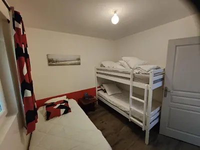 Un ou plusieurs lits dans un hébergement de l'établissement La Ferme