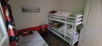Un ou plusieurs lits dans un hébergement de l'établissement La Ferme