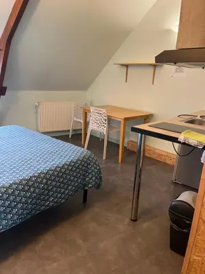 Un ou plusieurs lits dans un hébergement de l'établissement studio 3- les moulins
