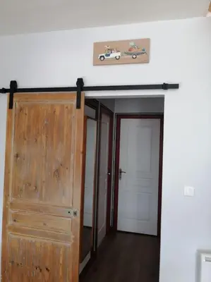 Plan de l'établissement Les Ganivelles, maison à 350 m de la plage