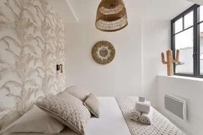 Coin salon dans l'établissement Ty Peskaiden 2 - Appt vue mer à Cancale
