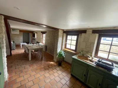 Plan de l'établissement Gesse, Maison avec terrasse