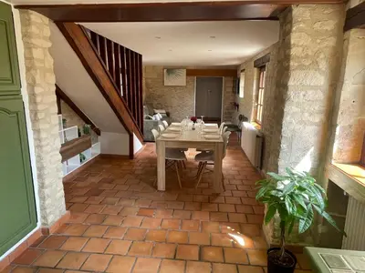 Plan de l'établissement Gesse, Maison avec terrasse