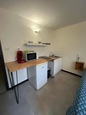 Cuisine ou kitchenette dans l'établissement les moulins - studio 7