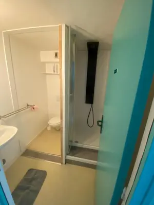 Salle de bains dans l'établissement les moulins - studio 7