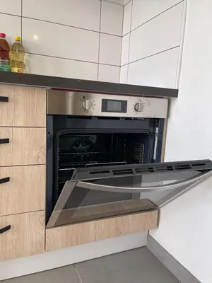 Cuisine ou kitchenette dans l'établissement Appartement rénové tout équipé, centre ville, proche de la gare et commerce