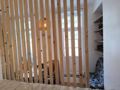 Un ou plusieurs lits dans un hébergement de l'établissement Studio à 100 m de la plage PIQUOT 44