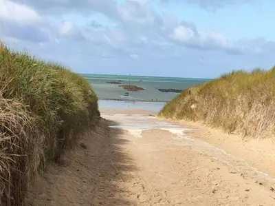 Paysage naturel près de la maison de vacances