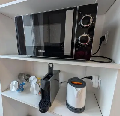 Cuisine ou kitchenette dans l'établissement Studio cosy - Proche Zénith