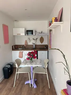 Cuisine ou kitchenette dans l'établissement Appartements - Riva Bella