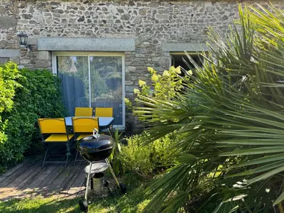 Jardin de l'établissement Maison proche mer