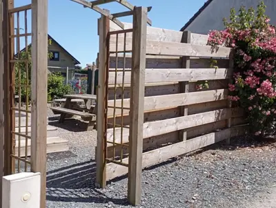Plan de l'établissement Petite maison toute équipée, au calme entre la mer et la campagne