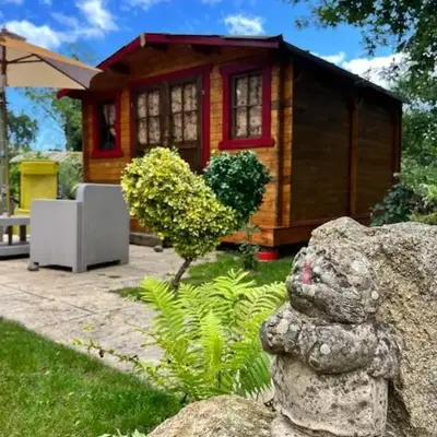 Chalet dans notre jardin