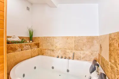 Salle de bains dans l'établissement Casa Elisa