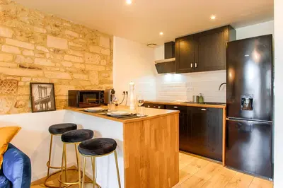 Cuisine ou kitchenette dans l'établissement Casa Elisa