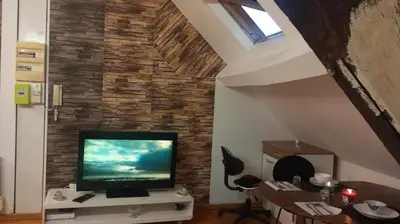 Télévision ou salle de divertissement dans l'établissement Ma niche à louer