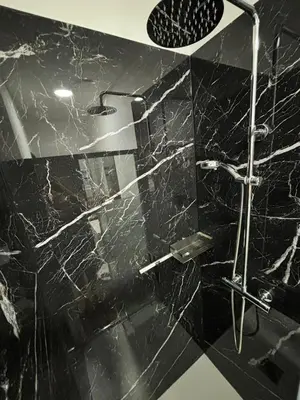 Salle de bains dans l'établissement Escapade saint Michel