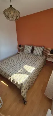 Un ou plusieurs lits dans un hébergement de l'établissement Escale Cabourgeaise