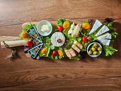 Nourriture dans la maison d'hôtes ou à proximité