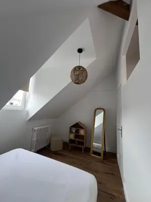 Un ou plusieurs lits dans un hébergement de l'établissement Villa Saint Louis 5