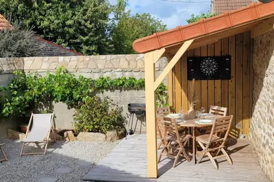 Plan de l'établissement Gîte de bord de mer, Le Calicoco