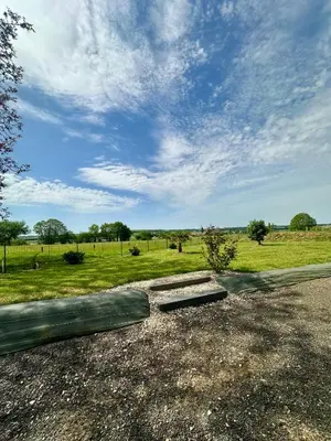 Paysage naturel près de la maison de vacances