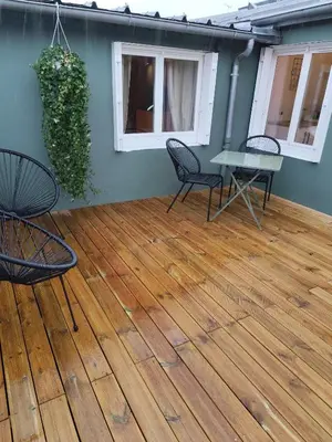 Terrasse ou espace extérieur de l'établissement studio33
