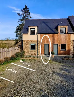 Bâtiment de la maison de vacances