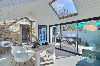 Terrasse ou espace extérieur de l'établissement Cote rivage