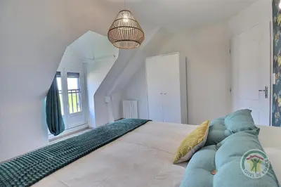 Un ou plusieurs lits dans un hébergement de l'établissement Cote rivage