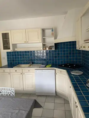 Cuisine ou kitchenette dans l'établissement les moulins - T2 - appartement 4