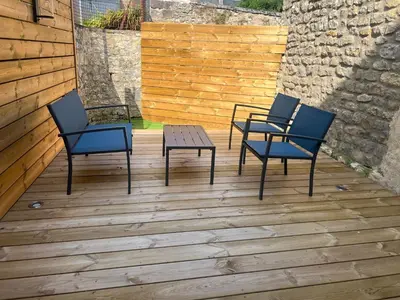 Plan de l'établissement Maison Privé de bourg 4 personnes