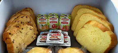 Nourriture dans la maison de vacances ou à proximité