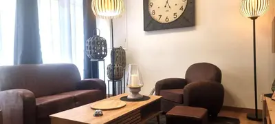 Coin salon dans l'établissement La maison GUILLAUME