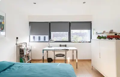 Cuisine ou kitchenette dans l'établissement Maison Caen