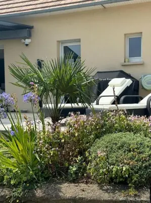 Jardin de l'établissement Maison Flair