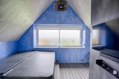 Cuisine ou kitchenette dans l'établissement Charme à la campagne avec spa