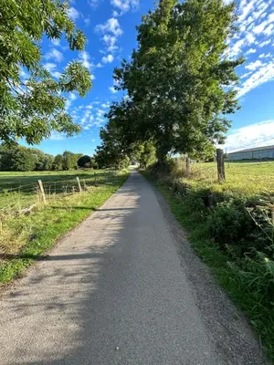 Paysage naturel près de la maison de vacances