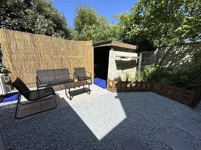 Jardin de l'établissement Maison 2 pièces Ouistreham