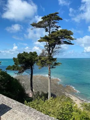 Paysage naturel près de la maison de vacances
