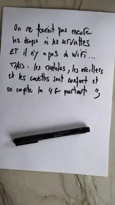 Plan de l'établissement maison de campagne au bord de la mer