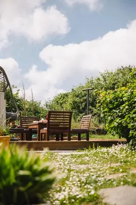 Jardin de l'établissement Gîte 