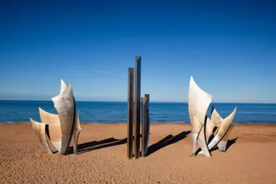 Plan de l'établissement Gîte de L'Aure proche Plages Omaha Beach