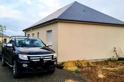 Bâtiment de la maison de vacances