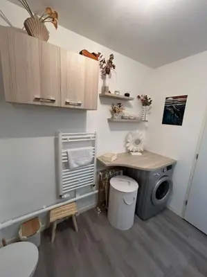 Cuisine ou kitchenette dans l'établissement Appartement récent tout confort